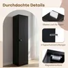 COSTWAY Badezimmerschrank schmal mit verstellbaren Ablagen, Produktbild-Vorschau 5