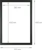 Bilderrahmen A3 Schwarz 10er Set bruchsicher Holz Produktbild-Vorschau 7