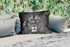 MuchoWow® Outdoor Kissen - Tiere - Löwe - Schwarz - Weiß - Produktbild-Vorschau 2