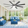 Fortuna Lai Großer 66-Zoll Smart-Deckenventilator Produktbild-Vorschau 7