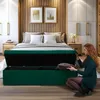 MG Design Polsterhocker Grün 45x160 cm - Stauraum 190L, bis Produktbild-Vorschau 3