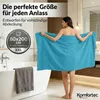 Komfortec 2er Saunatuch Set 80x200 cm aus 100% Baumwolle, Produktbild-Vorschau 2