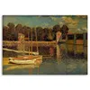 Leinwandbild brücke bei argenteuil - c. monet reproduktion Produktbild-Vorschau 3