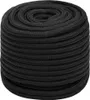 vidaXL Lodné lano čierne 18 mm 100 m Polypropylén Náhľad obrázku produktu 1
