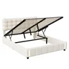 INONEFT Gestoffeerd bed 140x200 cm, boxspringbed met Productafbeelding-voorbeeld 13