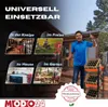 MODO24 Getränkekistenregal 2 Kisten, Helios, Metall, Produktbild-Vorschau 9