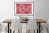 MuchoWow® Gerahmtes Poster Blumen - Farben - Rosen 90x60 cm Produktbild-Vorschau 3