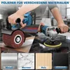 1200W 3-in-1 Akku Schleifmaschine 9000 U/min Produktbild-Vorschau 5