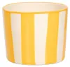 Lido Set 2 Bicchieri Tumbler Righe Giallo: Artigianato Anteprima dell’immagine prodotto 1