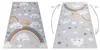 Teppich BONO 8437 Wolken, Himmel, hellgrau / Creme Grau Produktbild-Vorschau 2