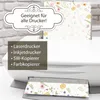 Flora Bianca Briefpapier mit Umschlag Set Vintage Blumen Produktbild-Vorschau 7