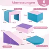 COSTWAY 6-teiliges Kletterblock-Set, weiches Produktbild-Vorschau 7