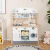 Kinderküche mit 17-teiligem Zubehör, Miniküche Produktbild-Vorschau 1