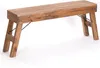 KUCHYNSKÁ LAVICA "ALDO" | skladacia, 112x48x28 cm (DxVxŠ) | Náhľad obrázku produktu 1