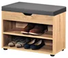 Schuhschrank aus Holz mit Sitz, Flur Bücherregal mit Produktbild-Vorschau 1