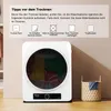 Mini Wäschetrockner Elektrischer Trockner Ablufttrockner Produktbild-Vorschau 2