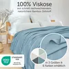 Blumtal Kühldecke 200x230 cm - Bambus Sommerdecke für Sofa Produktbild-Vorschau 2