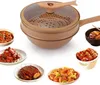 Wok con coperchio e inserto per la cottura a vapore, wok Anteprima dell’immagine prodotto 3