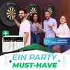 KESSER® Dartscheibe Sisal mit 9 Dartpfeile Professional Produktbild-Vorschau 3