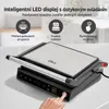 Kontaktní gril Olvy, 1800W, elektrický sendvičovač, 7 Náhled obrázku produktu 4