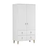 Ensemble pour chambre d'enfant Lit Table de nuit Étagère Voir les images du produit 2