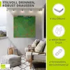 ARTland Wandbild Alu für Innen & Outdoor Feld mit Mohn Produktbild-Vorschau 2