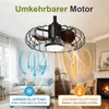 Deckenventilator mit Beleuchtung, IP65 Außen Käfig Produktbild-Vorschau 6