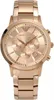 A close-up studio shot of a rose gold Emporio Armani watch. Produktbild-Vorschau