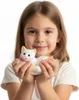 Katze Squishy Antistress Spielzeug Quetschball Knetball Produktbild-Vorschau 1