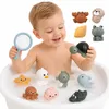 12er Set Baby-Badewannenspielzeug, Ozean-Tiere, Produktbild-Vorschau 8
