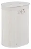 Relaxdays Wäschekorb Bambus, oval, 46 l, faltbar, Produktbild-Vorschau 11