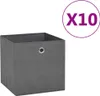 vidaXL Scatole portaoggetti 10 pz. Tessuto non tessuto Anteprima dell’immagine prodotto 7