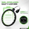 Tunturi Smart Adjustable Hoelahoep - Massage Hoela Hoep Met Productafbeelding-voorbeeld 9