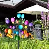 Relaxdays – větrná korouhvička do zahrady, dvojitá větrná Náhled obrázku produktu 5