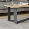 Table basse Vicco Arne Chêne de force doré 90x50cm, Model Voir les images du produit 5