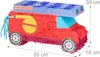 Relaxdays Pinata Set, 3tlg., Feuerwehrauto, zum Aufhängen, Produktbild-Vorschau 4