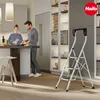 Ergonomický oceľový rebrík Hailo K75 ComfortLine 3 stupne Náhľad obrázku produktu 7