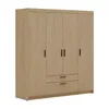 AX LIVING Armoire à tiroirs Penderie chene huilé Armoire Voir les images du produit 1