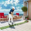 GOPLUS Golf Puttingmatte, Golftrainermatte mit 3 Golfbälle Produktbild-Vorschau 2