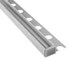 T77 LED Alu Fliesenprofil 10mm silber 2m klar Produktbild-Vorschau 2