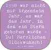 Mr. & Mrs. Panda Untersetzer Glas Spruch 1998 Geburtstag - Produktbild-Vorschau 1