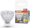 A product shot of an LED light bulb and its packaging. Voir les images du produit