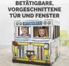 Bankers Box Fellowes Ausmalbild Spielhaus Bus – Weiß Produktbild-Vorschau 12
