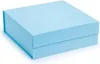 Magnetische Geschenkbox, blau, 330 x 330 x 115 mm Produktbild-Vorschau 1
