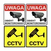 Set con due finte telecamere tubolari LED IR neri Anteprima dell’immagine prodotto 13