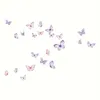 Schmetterling Wandsticker Set lila selbstklebend Wandtattoo Produktbild-Vorschau 8