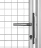 vidaXL Gartentor verzinkter Stahl 100 x 75 cm Silber Produktbild-Vorschau 3