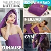 Duschtuch 500gsm Lila 70 X 140 CM (2er Pack) Produktbild-Vorschau 7