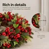 Wieniec świąteczny Norah firmy Mica Decorations, ozdobiony Podgląd zdjęcia produktu 6
