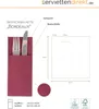 Softpoint "Pub" Besteckservietten Bordeaux, 40 x 33 cm, 50 Produktbild-Vorschau 2